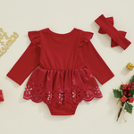 Vestido navideño para bebé